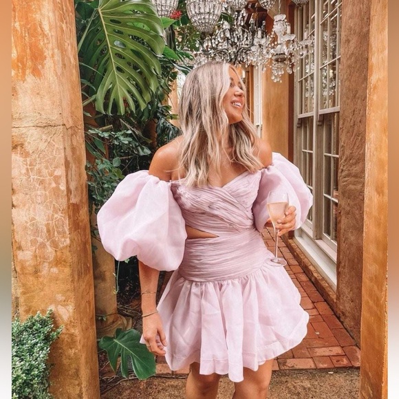 Aje Myriad Cut Out Mini Dress - Picture 2 of 16